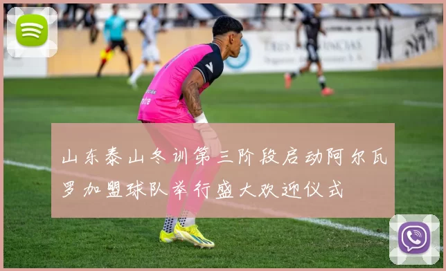 山东泰山冬训第三阶段启动阿尔瓦罗加盟球队举行盛大欢迎仪式